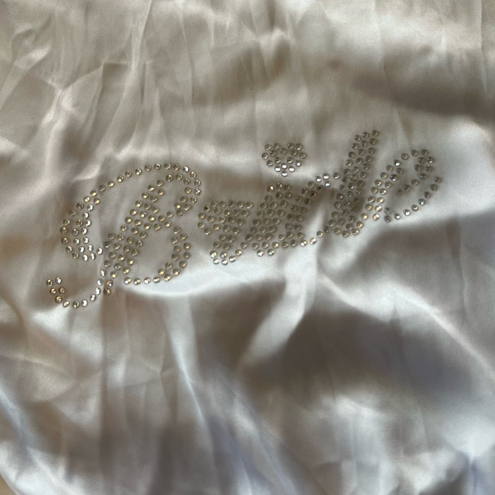 BEDAZZLED Bride Wedding Robe - Picture 4 of 6
